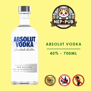 ABSOLUT VODKA 700ML nguyên liệu pha chế