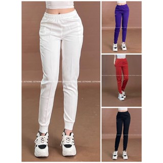 Quần jogger nữ thể thao cao cấp , quần pu( chỉ gồm quần )  [hình thật shop chụp] Eothon60