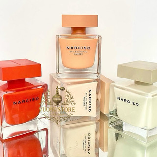 10ml Nước hoa Narciso Rodriguez Rouge EDT Poudree Limited EDP đen trắng đỏ lùn