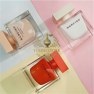 10ml Nước hoa Narciso Rodriguez Rouge EDT Poudree Limited EDP đen trắng đỏ lùn