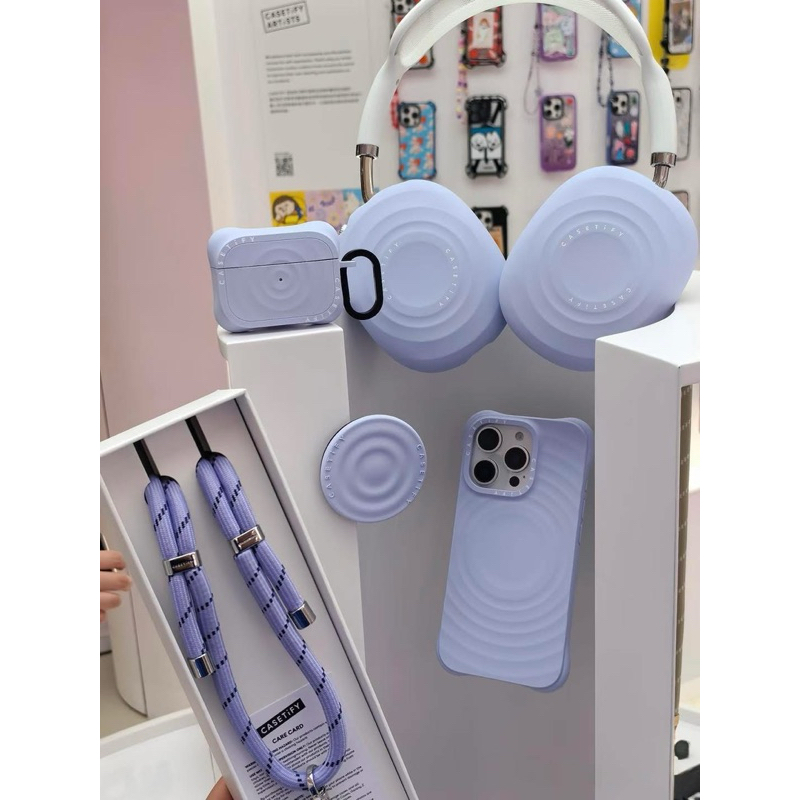 [Chính hãng] Ốp AirPods Pro3/ Pro/ Pro2/ Ap4 Casetify Ripple New xink chống sốc va đập, dễ lau chùi