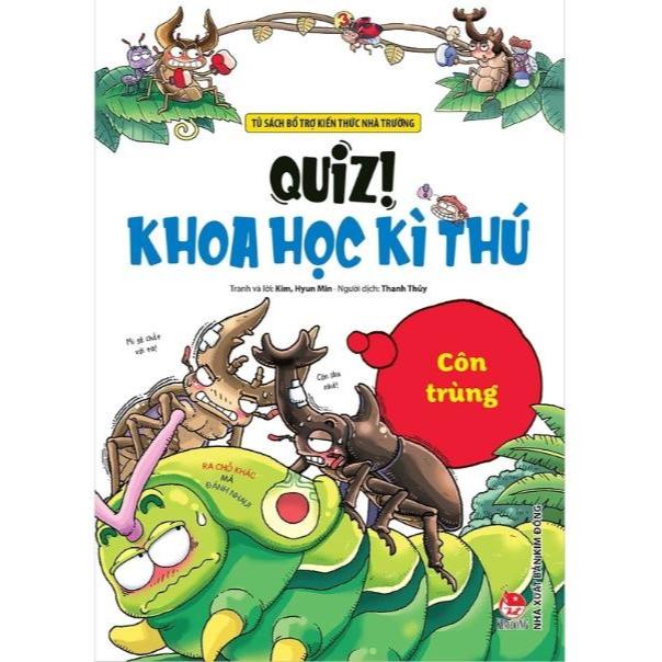 Sách - Quiz Khoa học kì thú - Côn trùng