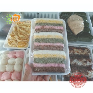 bánh gạo  hàn quốc 5 màu  (  giống bánh bò việt nam ) ( hàng đặt trước ) ( trước khi mua mấy chat voi shop mẫu nào ko )