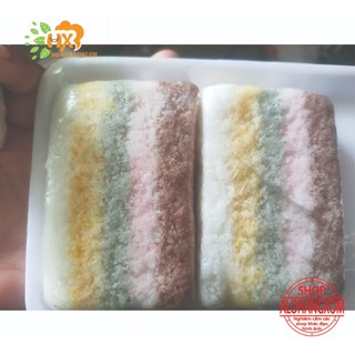 bánh gạo  hàn quốc 5 màu  (  giống bánh bò việt nam ) ( hàng đặt trước ) ( trước khi mua mấy chat voi shop mẫu nào ko )