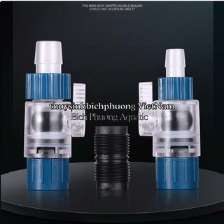 VAN KHÓA ĐÔI NỐI ỐNG - DOUBLE TAB MARINE FI12 FI16 FI20 KẾT NỐI KHÓA DÒNG CHO LỌC THÙNG THỦY SINH