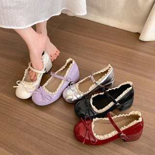 Giày Cao Gót Nữ Hở Mũi Đế Dày Phong Cách Pháp Màu Bạc Mùa Hè 2025 Đi Cùng Váy Tăng Chiều Cao MSP562 - 25D5