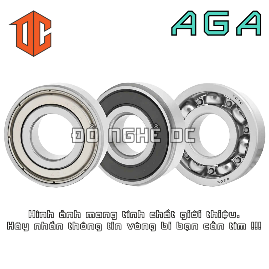 Vòng bi AGA 6214 6213 6315 6313 6018 6312 6210 6314 6217 6013 6311 6014 6211 6308 6017 6011 6216 601