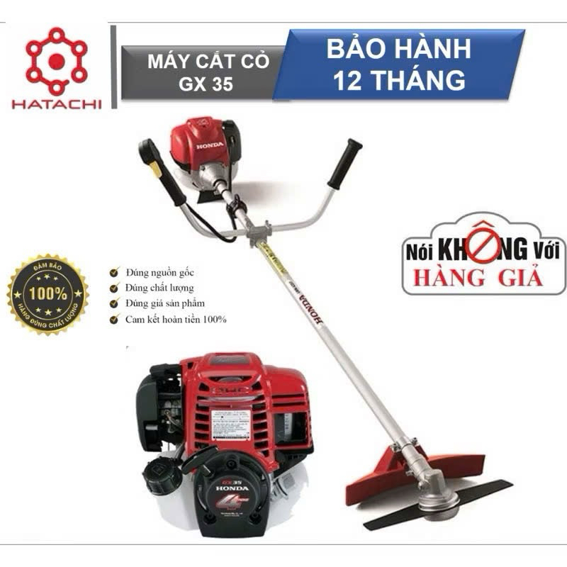Trọn bộ máy cắt cỏ Honda GX35 bảo hành 12 tháng đổi mới trong 7 ngày đầu miễn phí vận chuyển nội thành hcm