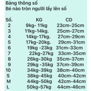 chân váy xòe trẻ em CV019