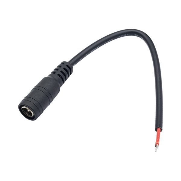 Dây Âm DC-12V | Jack Cái 5.5*2.1mm | Cổng Âm DC-12V - Jack DIY Đèn, Quạt Thuỷ Sinh