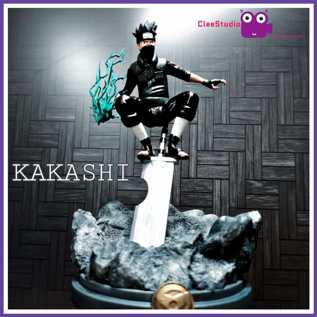 mô hình nhân vật kakashi,Naruto in resin 3D chất lượng cao