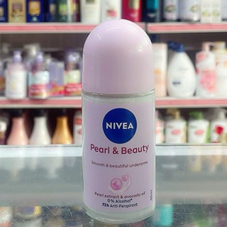 Lăn Khử Mùi Nữ NIVEA PEARL & BEAUTY Hương Thơm Dịu Nhẹ