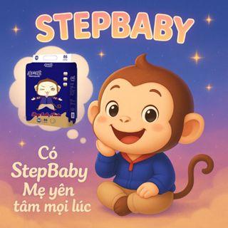  COMBO  GIÁ ĐẸP ♥️  4,3,2,1 BỊCH STEPBABY ♥️ Tã Bỉm quần dán STEP BABY ♥️ Babycute Bỉm khỉ takizumi 
