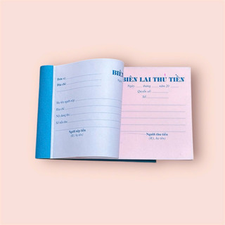Biên lai thu tiền 2 liên ( 10 cuốn )