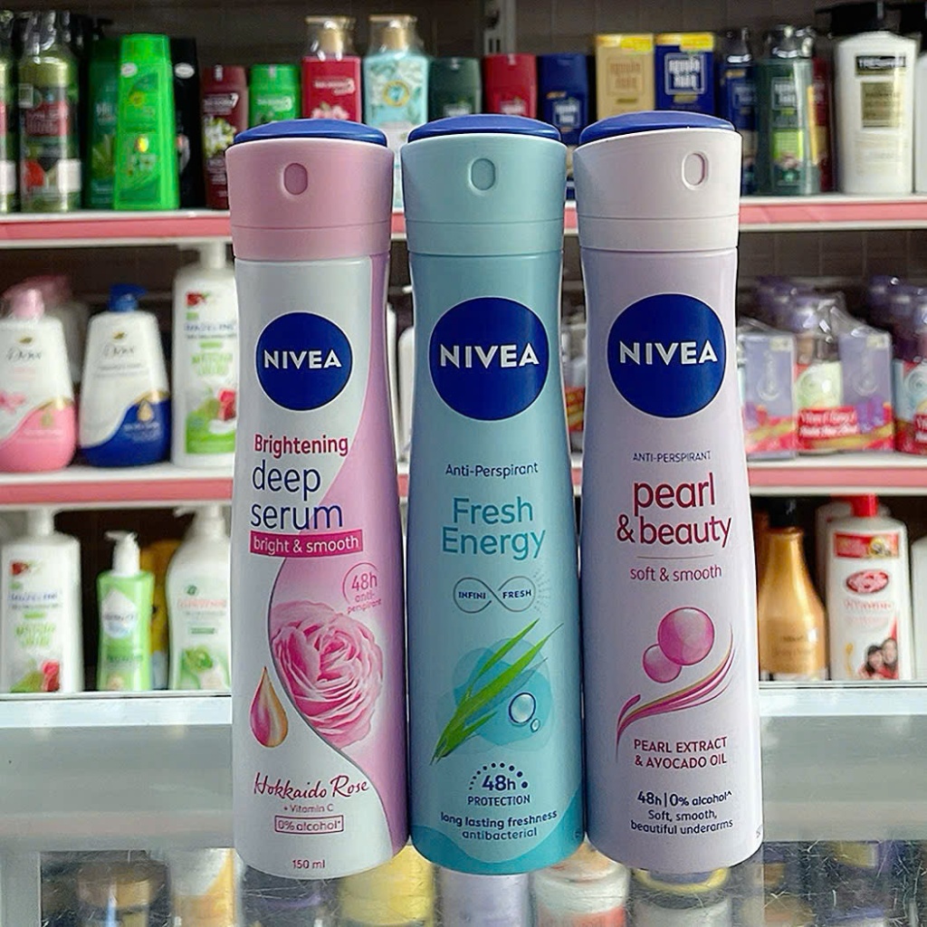 Xịt Khử Mùi NIVEA White Serum