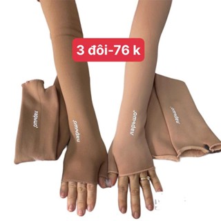 Ống tay chống nắng, găng tay - ống tay ủ kem- giữ ấm  HÀNG VIỆT NAM T&T Vải dêtt dày chống tia UV cực tốt