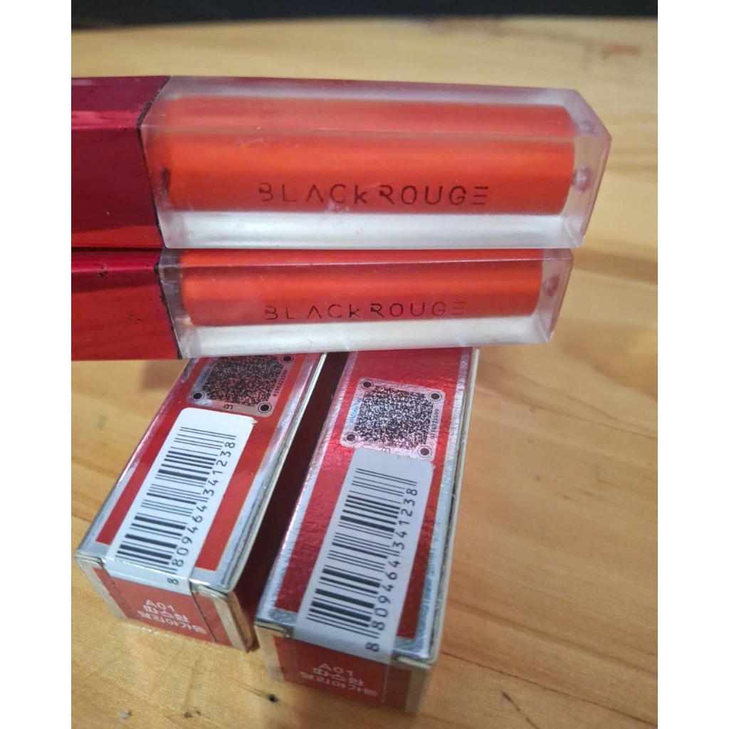 Son Kem Lì Black Rouge Air Fit Velvet Tint  - MÀU A01 - hồng tươi