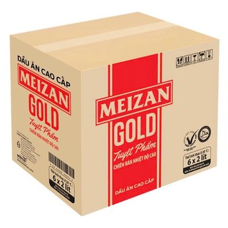 Thùng dầu ăn Meizan Gold 1L/2L nhà cattuongminimart