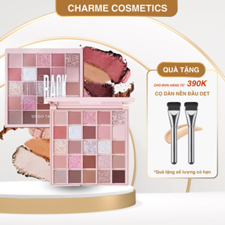  Bảng Phấn Mắt GOGO TALES 25 Ô Make Up Cá Nhân Chuyên Nghiệp Nhũ Lì Bền Màu Lâu Trôi 