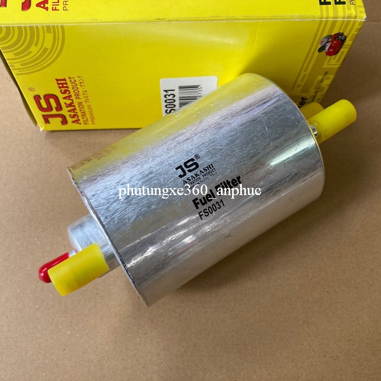 Lọc xăng Mercedes C180, C200 1.8L 2003-2007, hiệu JS Asakashi Nhật FS0031 #Mercedes: A0024773101