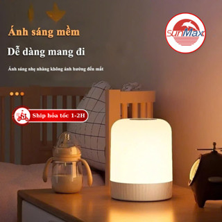  Đèn Ngủ Cảm Ứng Để Bàn – 3 Chế Độ Ánh Sáng LED Mini Trang Trí Phòng Ngủ và Bàn Làm Việc 