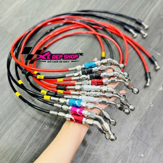  Dây dầu hel inox có ngắt dầu thái màu - dây dầu heo có ngắt dầu màu - dây đen hoặc đỏ 