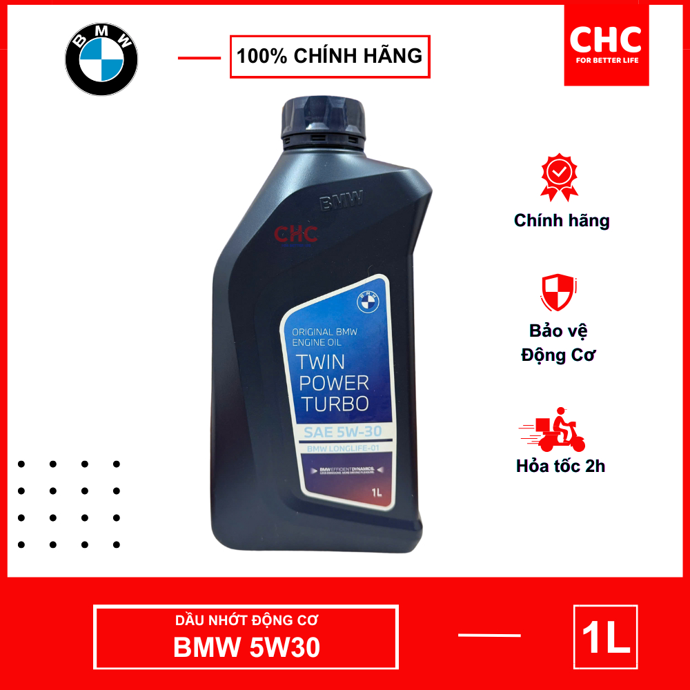 Dầu nhớt xe ô tô BMW Twin Power Turbo SAE 5W30