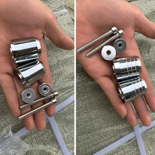  Gù SH tạ chống rung tay lái inox 304 - gù inox lắp các dòng xe máy 