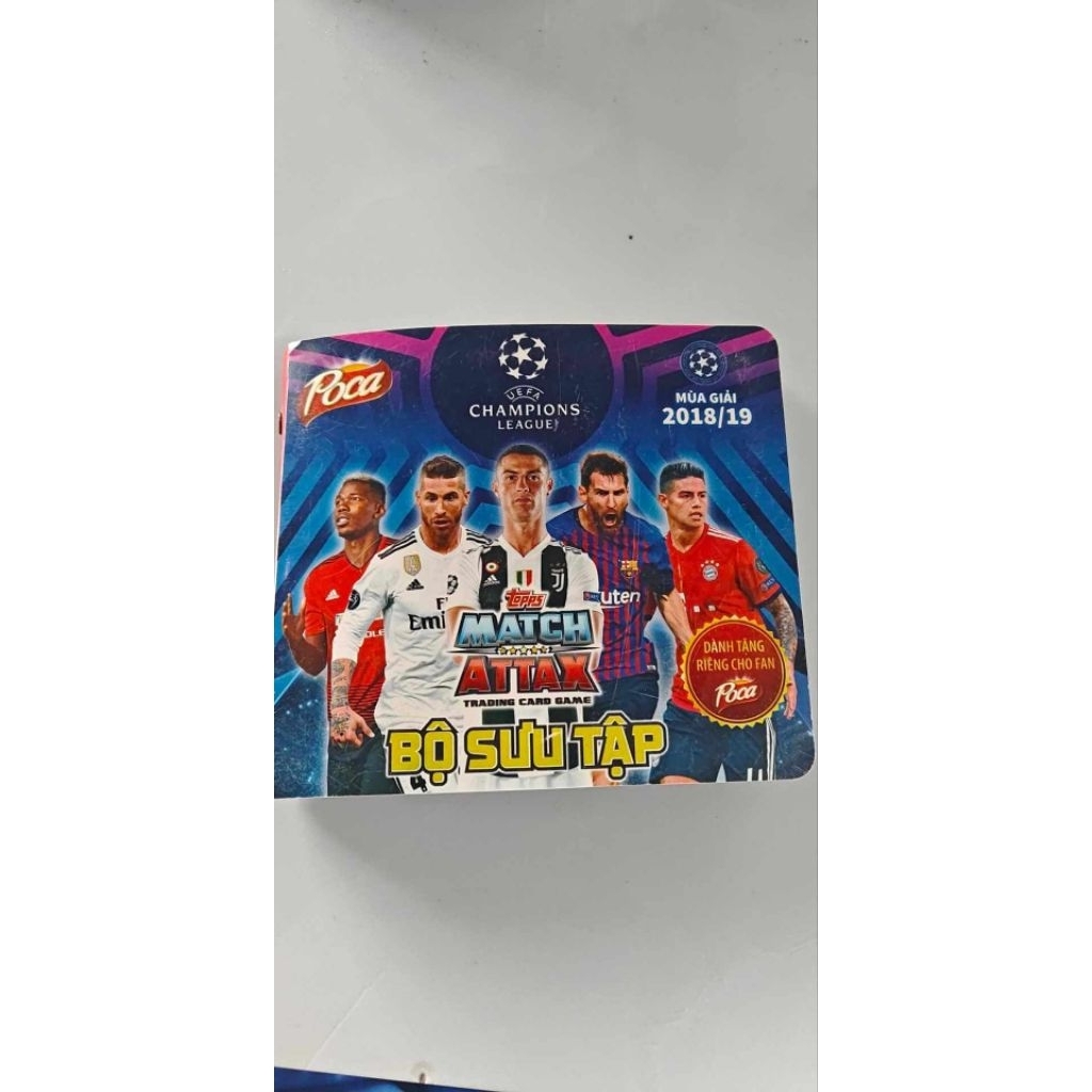 Full Album Poca Match Attax Mùa Giải 2018/2019 Chính Hãng