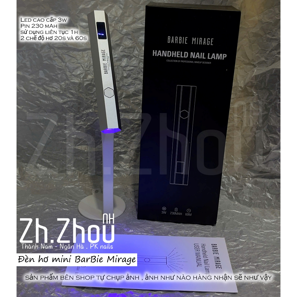 Đèn hơ mini Barbie Mirage , đèn hơ mini cao cấp, đèn hơ barbie mirage