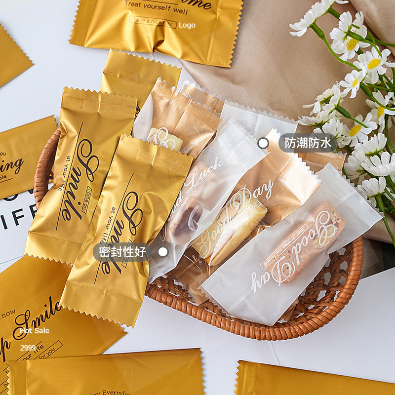 100 Túi ép đựng kẹo Nougat,  túi đựng kẹo nougat 2025