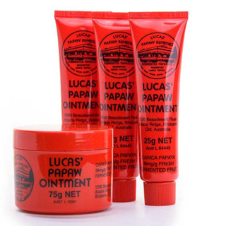 Kem dưỡng đa năng Healthy Care lucas papaw ointment đu đủ hỗ trợ dịu vết sứng tấy hộp 25gam/75gam