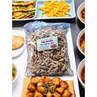 Khô sườn non chay xé sợi 500g tẩm ướp gia vị