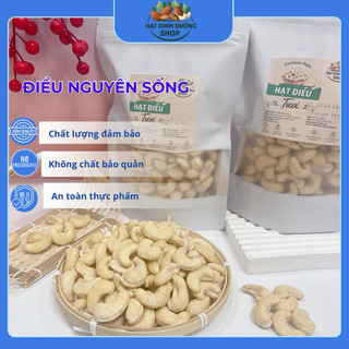  1Kg Hạt điều tươi làm sữa  nguyên hạt  