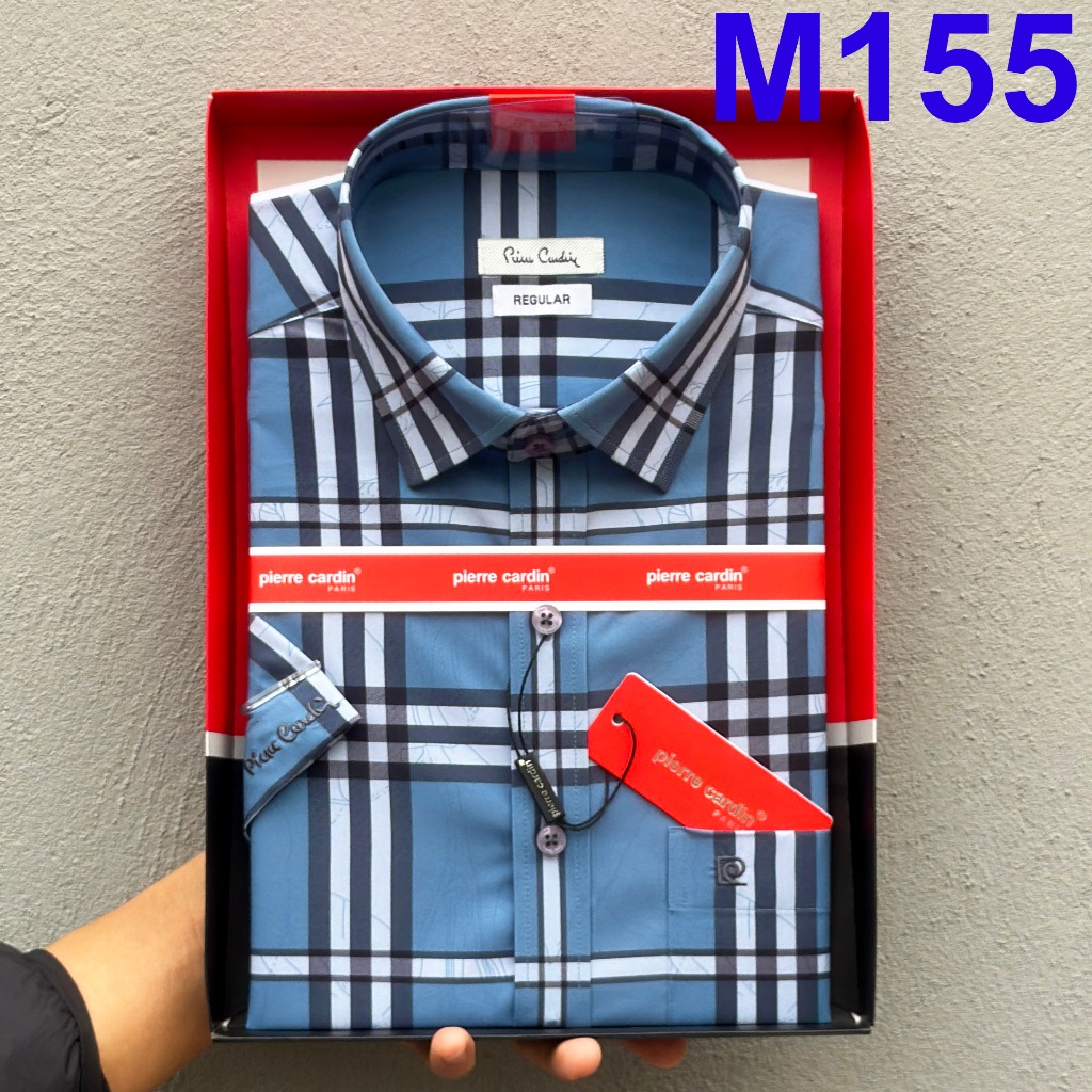 Áo Sơ Mi Nam, Sơ Mi Lẻ Size, Sơ Mi Nam Pierre Cardin Chính Hãng Hàng Xuất Dư Xịn Mẫu Hàn Quốc