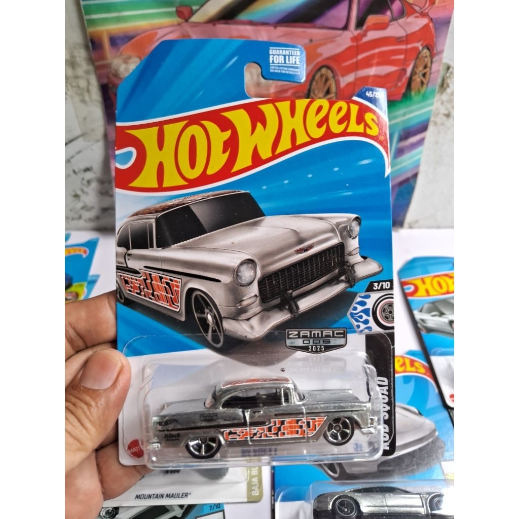 HOT WHEELS ZAMAC 1955 CHEVY - WALMART EXCLUSIVE