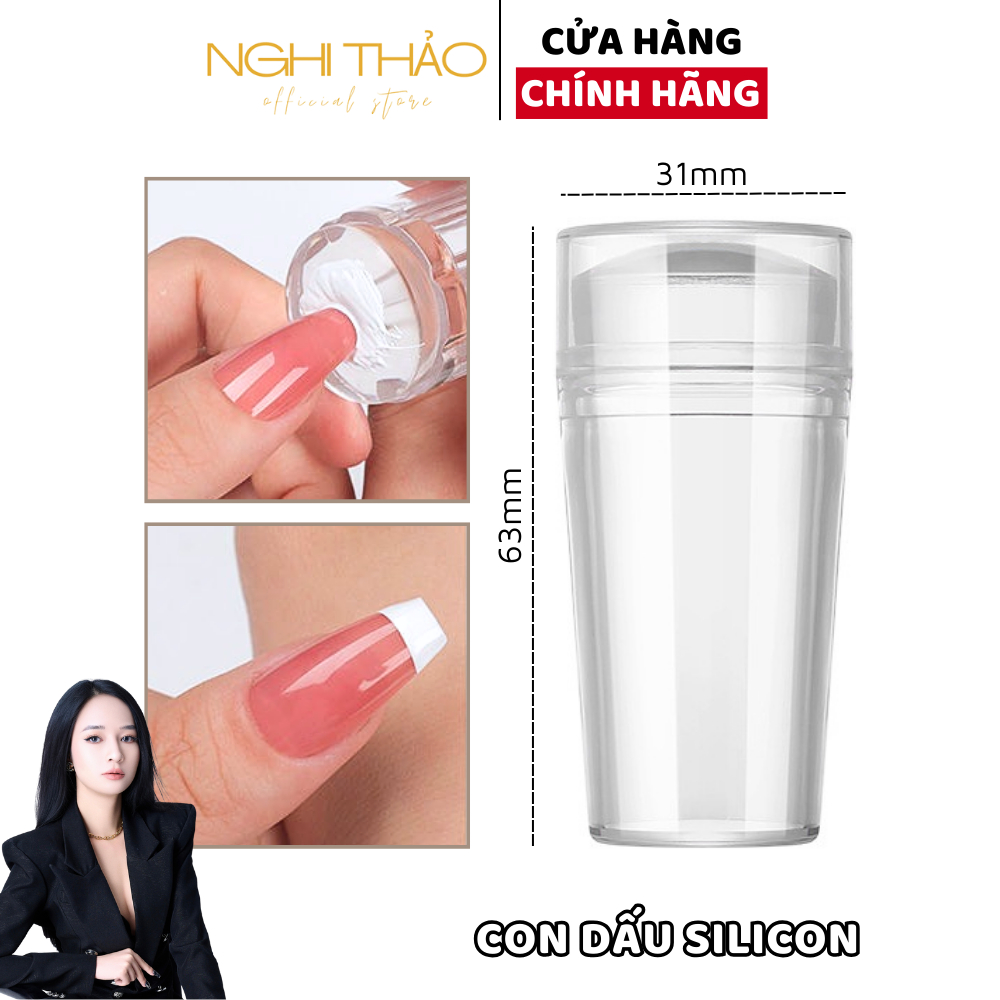 Con dấu in móng tay nail Nghi Thảo