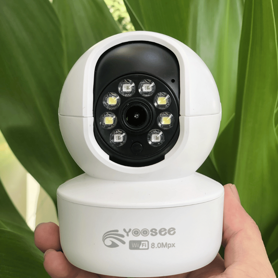 Camera IP wifi 360 độ 8MP YOOSEE C6N PRO (Hàng nhập khẩu | Có màu ban đêm)