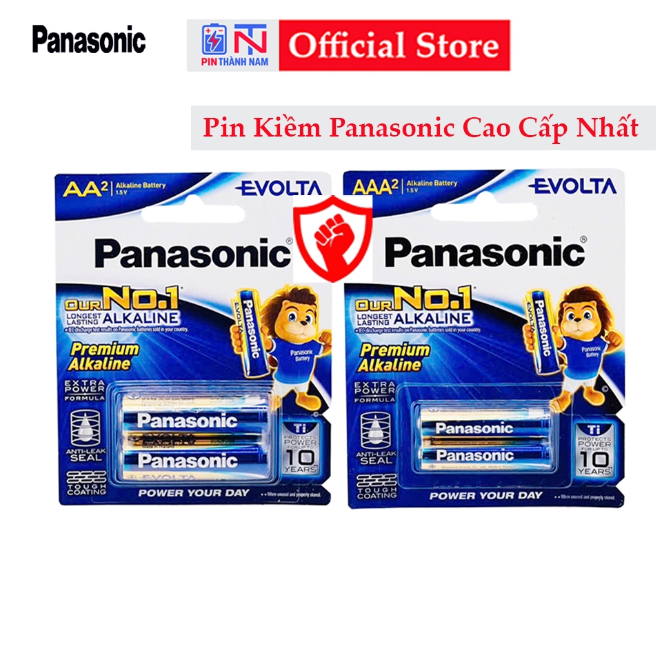 Pin Evolta Panasonic AA / AAA Chính Hãng - Loại Pin Cao Cấp Nhất