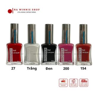 [ Mã 1 - 100 ] Nước sơn tự khô Prosper 16ml chất sơn mướt mịn hơn 300 màu hot trend