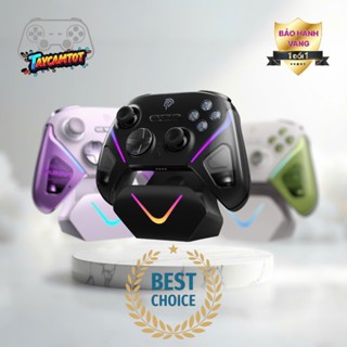 EasySMX D10 - TMR joystick - Macro - 1000Hz - Sync RGB Led Dock sạc - Tay cầm chơi game không dây tốt nhất