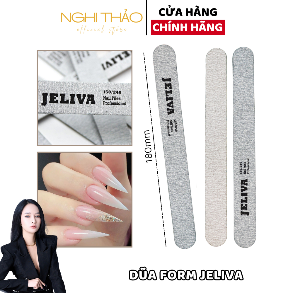 Dũa móng tay tạo form JELIVA Nghi Thảo