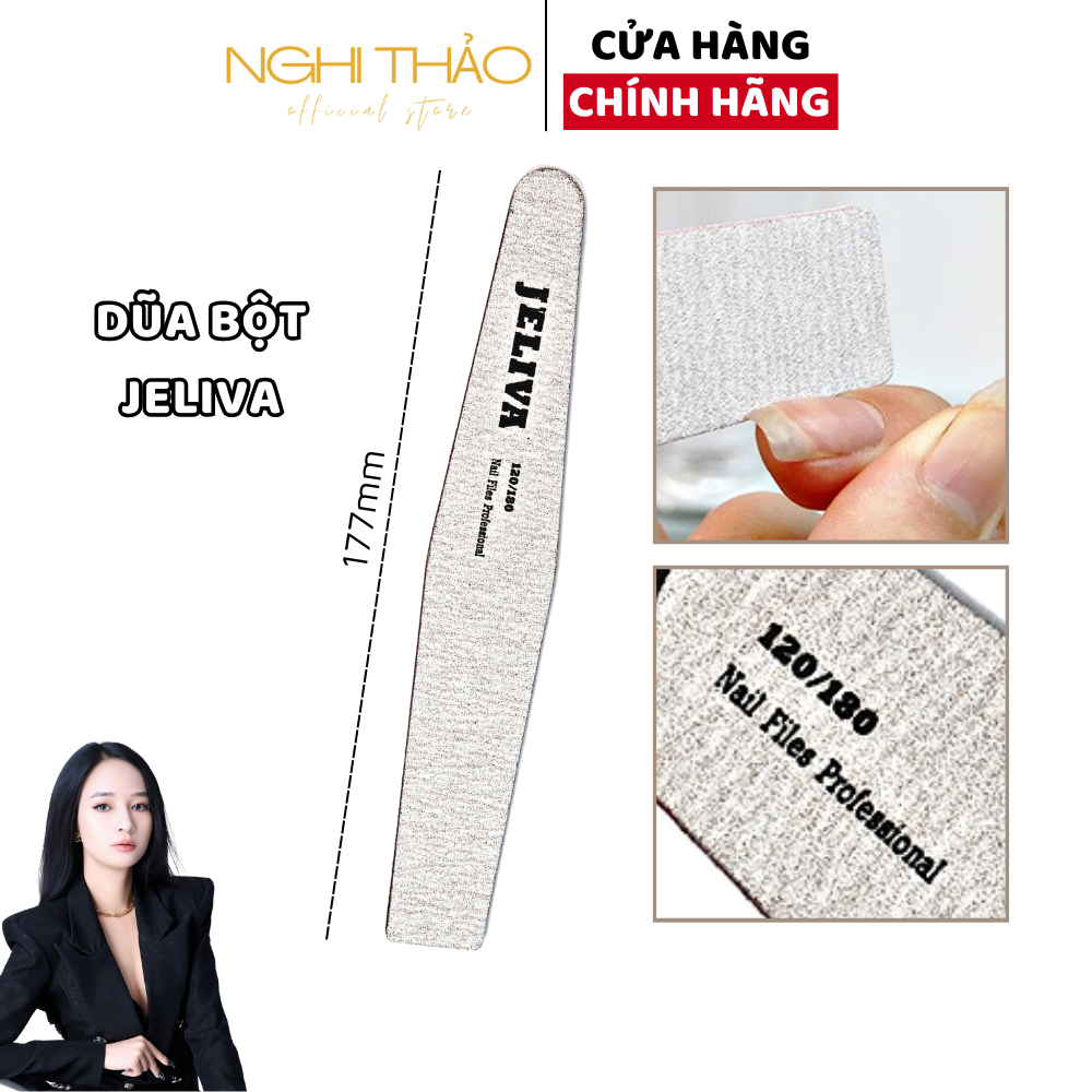 Dũa móng bột gel JELIVA Nghi Thảo