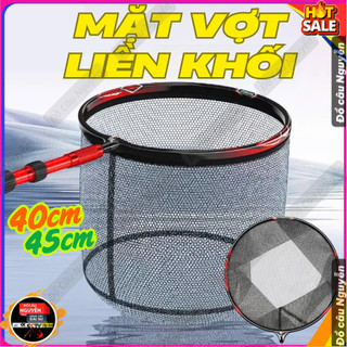  Mặt vợt cá liền khối Hải Ngư 40cm và 45cm khung cacbon lưới phụ nhựa 