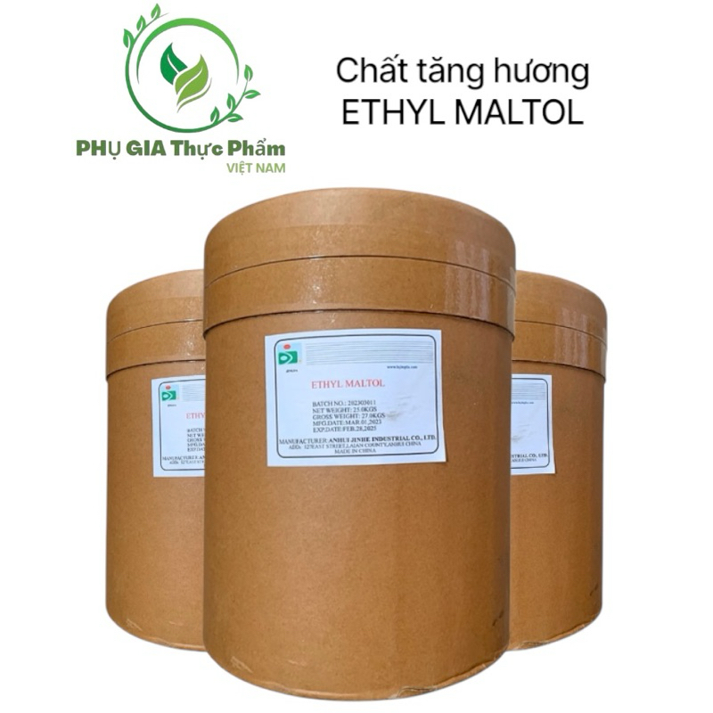 200g Ethyl Maltol - Chất Tăng Cường Hương Thơm, Giữ Lại Hương Vị (Dành Cho Thực Phẩm & Mỹ Phẩm)```