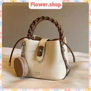 Túi ChiO cầm tay đeo chéo, túi xách xách nữ bucket phong cách Hàn Quốc sang chảnh flower shop M167