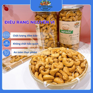  Hạt điều nguyên sạch vỏ rang không muối 500g 