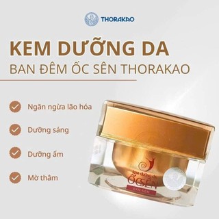 Kem Dưỡng Da Ốc Sên Ngày và Đêm THORAKAO cấp ẩm - mờ thâm - giảm nếp nhăn hộp 30g