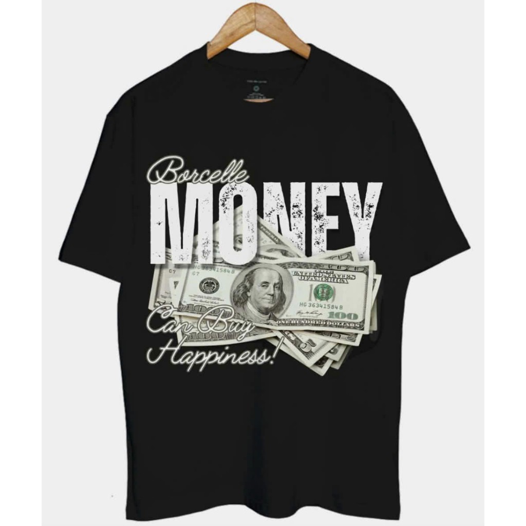 Áo Phông Hè Tay Ngắn STICKER in 5D phối chữ MONEY , Chất Áo Thể Thao Cá Tính Năng Động Nam Nữ Phù Hợ