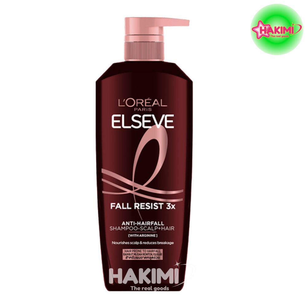Dầu Gội Xả NGĂN GÃY RỤNG LOREAL - Elseve Fall Resist 3X Shampoo